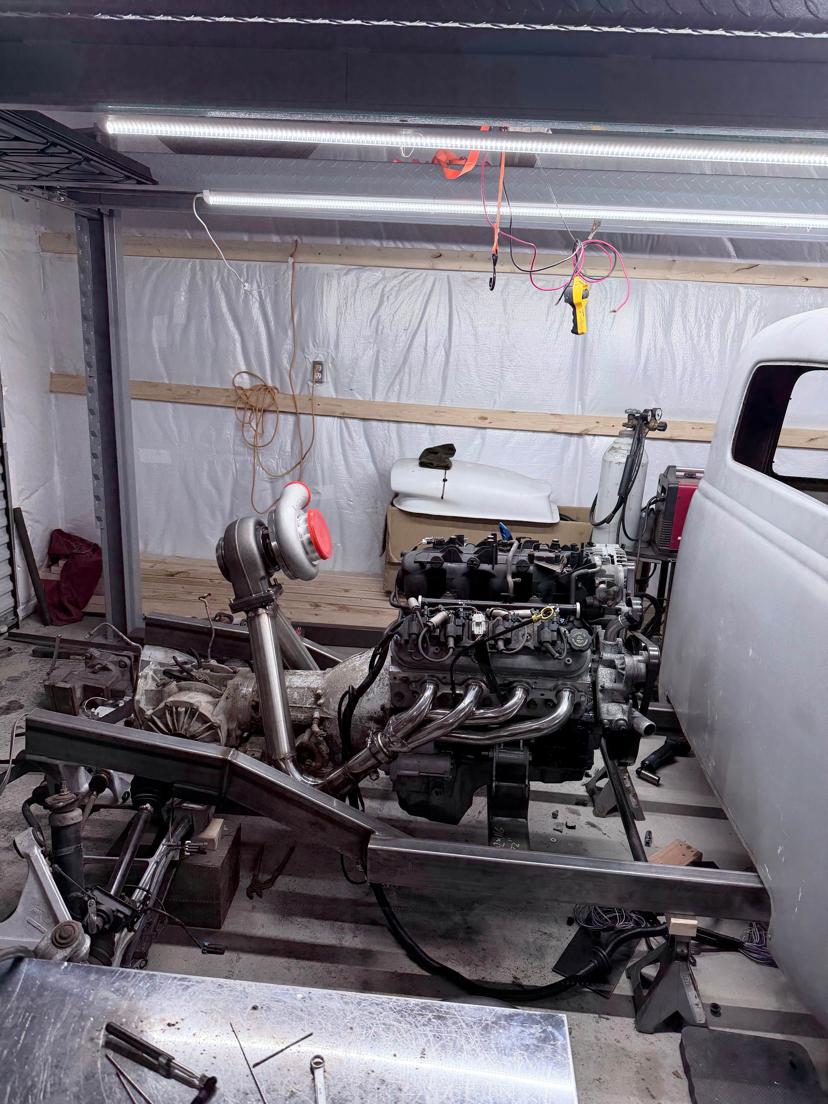1950S MID ENGINE F1 BUILD build process step 6