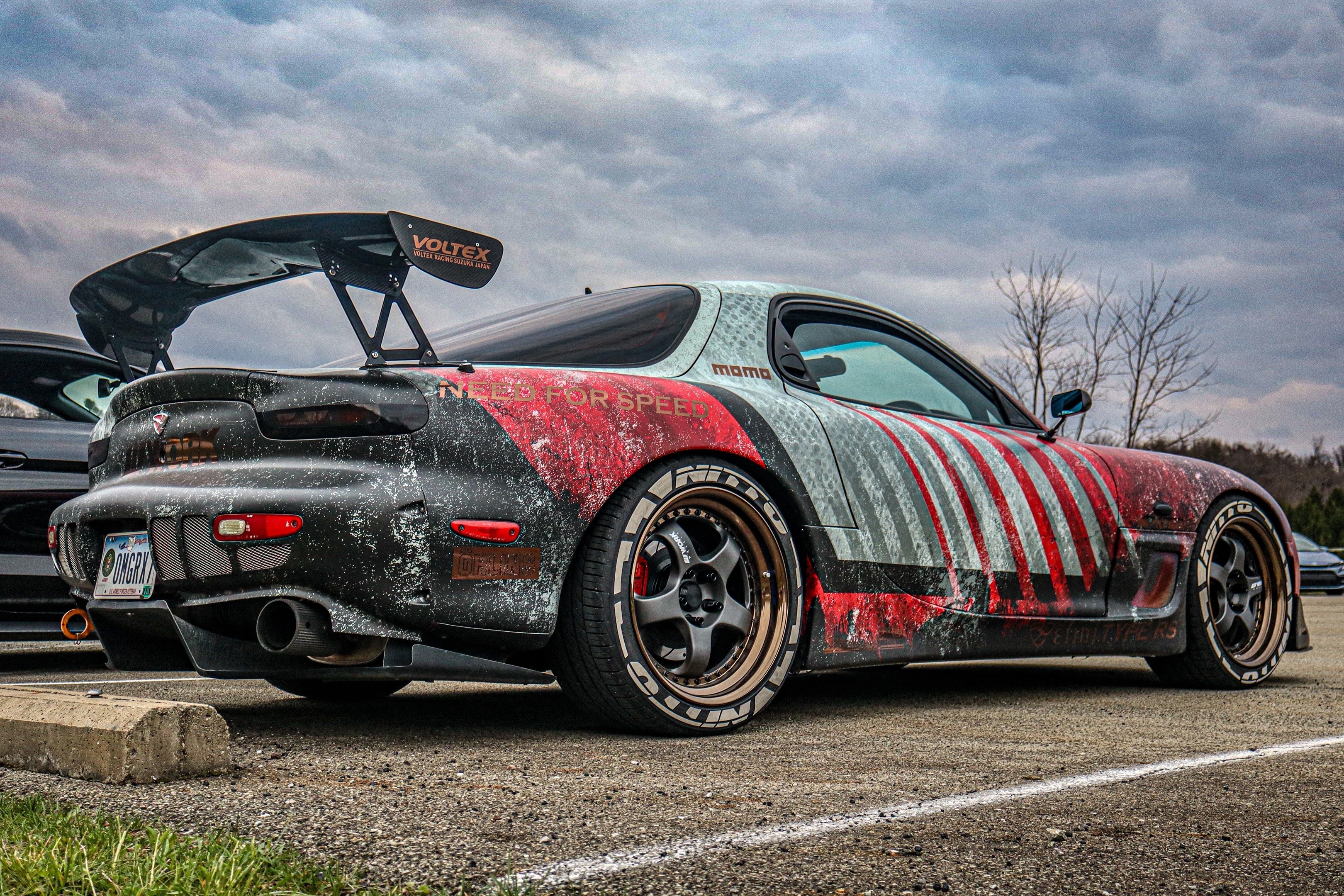 1997 WIDEBODY FD RX7 build process step 2