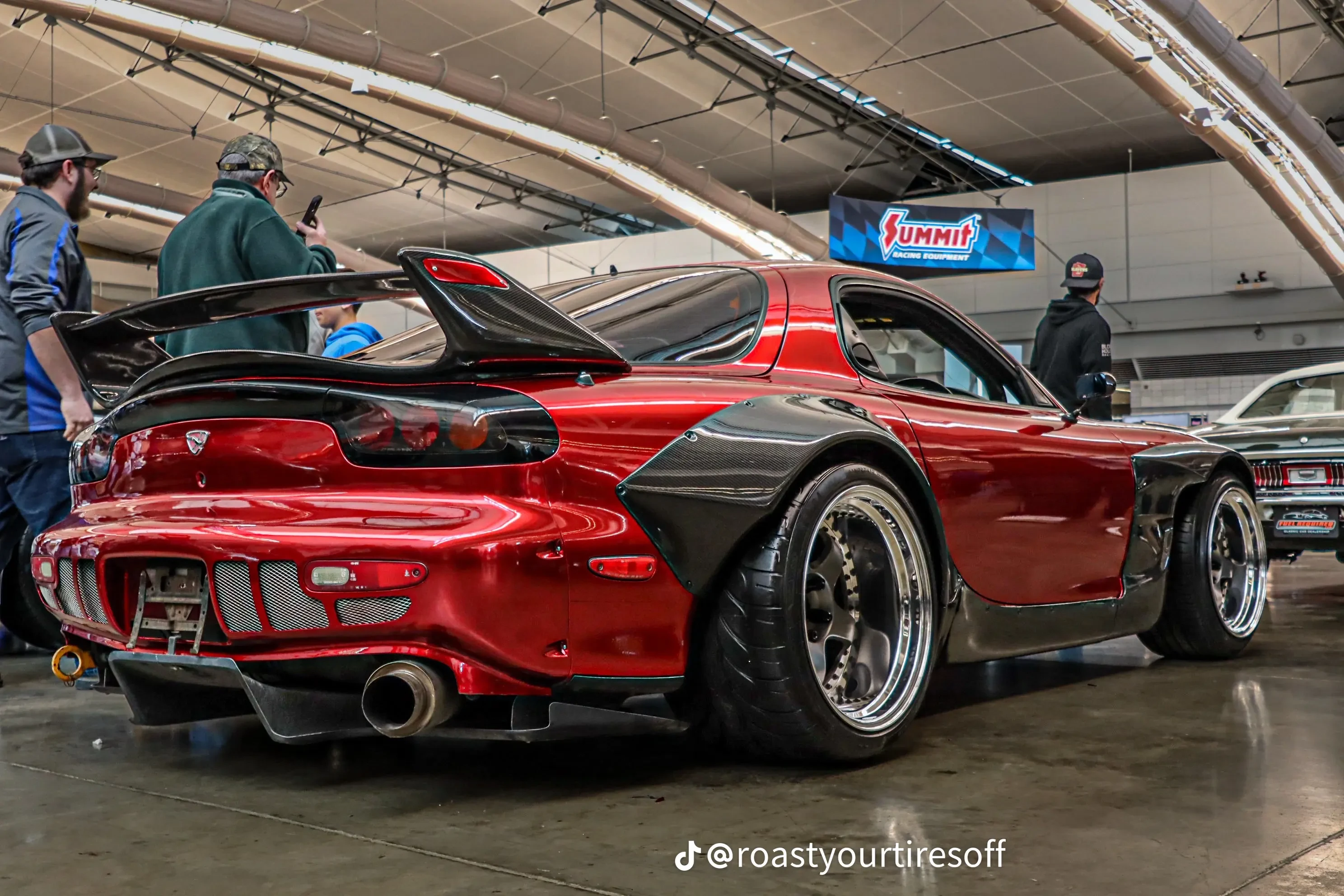 1997 WIDEBODY FD RX7 build process step 5