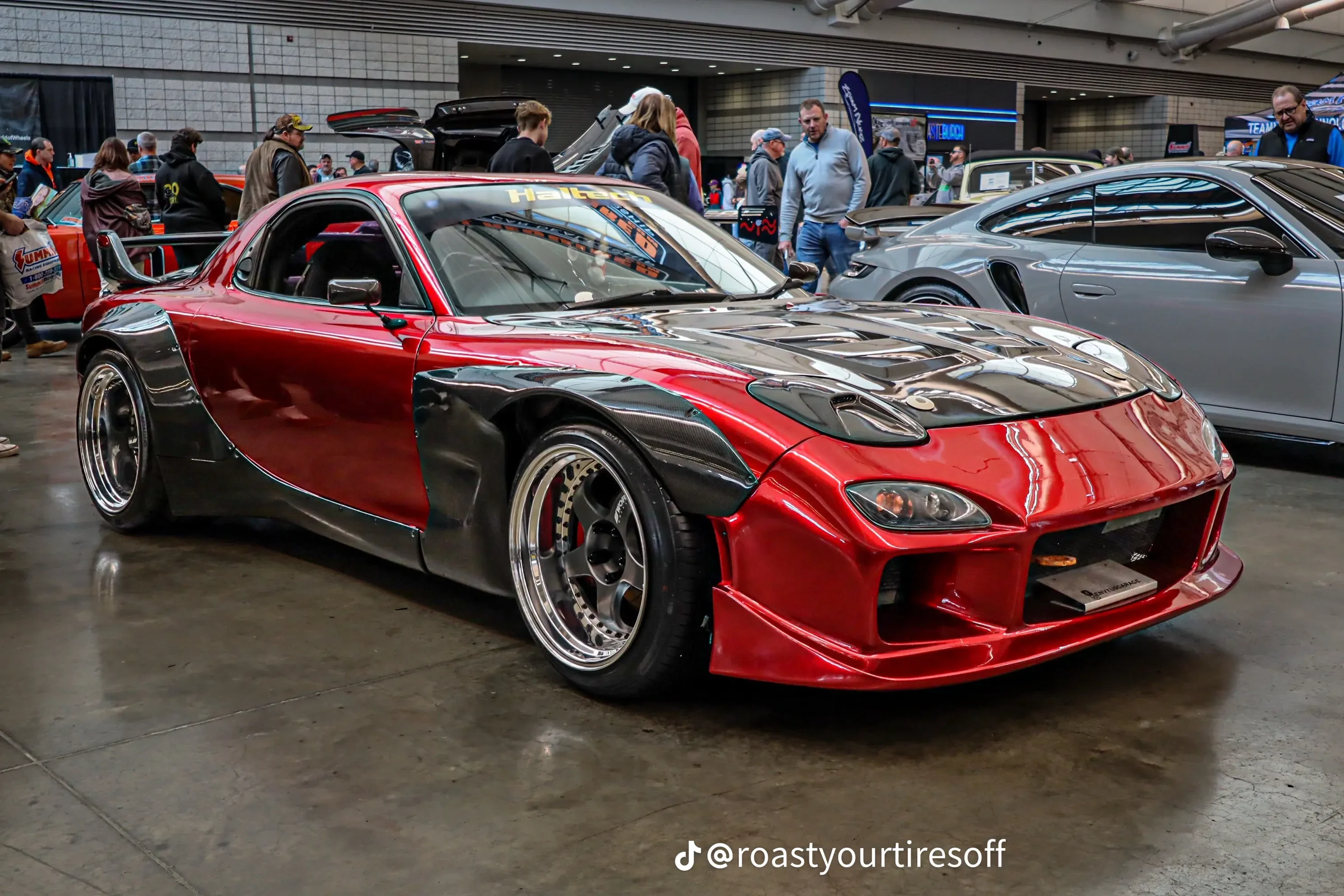 1997 WIDEBODY FD RX7 build process step 6