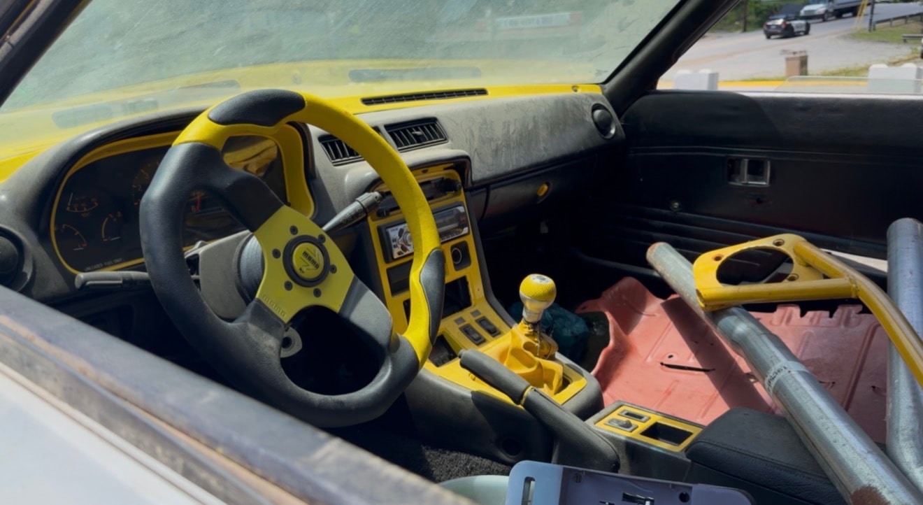 WIDEBODY FB RX7 BARN FIND build process step 1